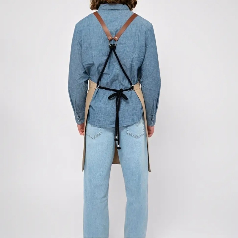 Grembiule apron Lux Simple beige