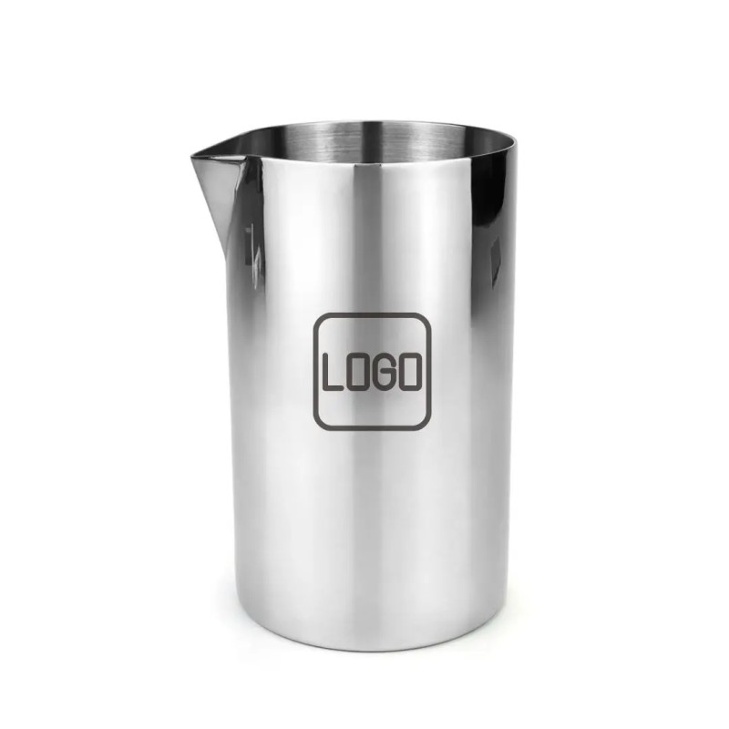 Mixing glass acciaio inox Nimbo double wall 850 ml con logo personalizzato