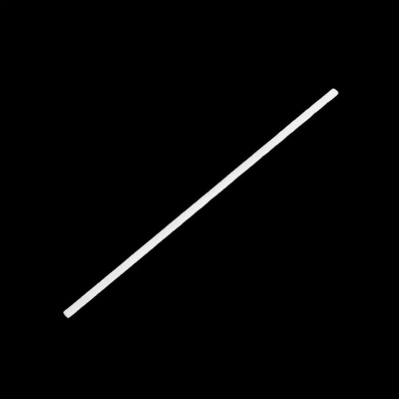 Cannucce biodegradabili bianche Bio 21 cm diametro 0,6 mm 500 pz