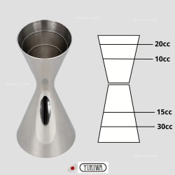 Jigger Originale Giapponese Yukiwa® Smart 52/32 ml