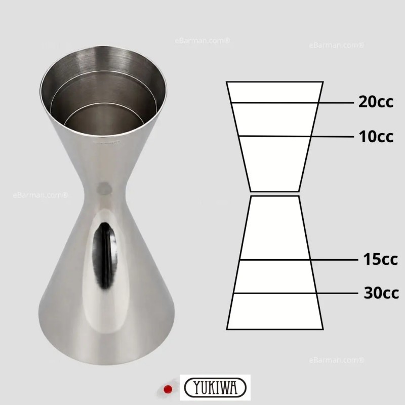 Jigger Originale Giapponese Yukiwa® Smart 52/32 ml