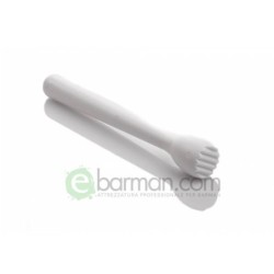 Muddler pestello cocktail bianco dentato