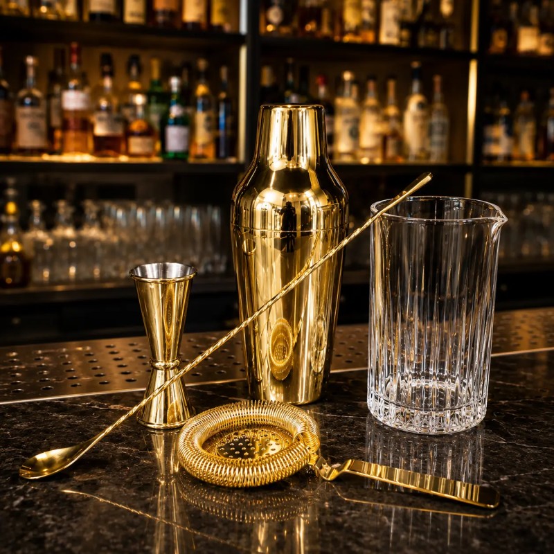 kit Barman colore oro/gold