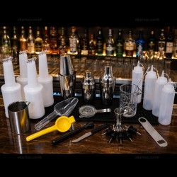 Kit Barman Lavoro Bartender Avanzato Set 23 pz