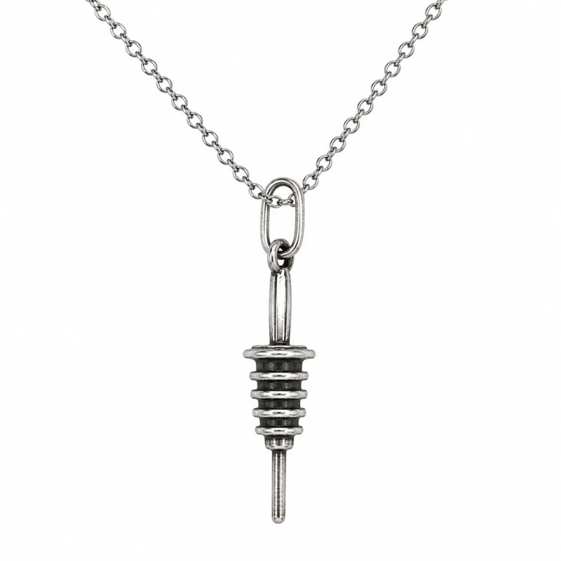 Ciondolo Metal Pour in Argento 925