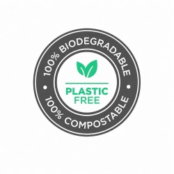 Cannucce biodegradabili bianche 21 cm diametro 0,6 mm 500 pezzi