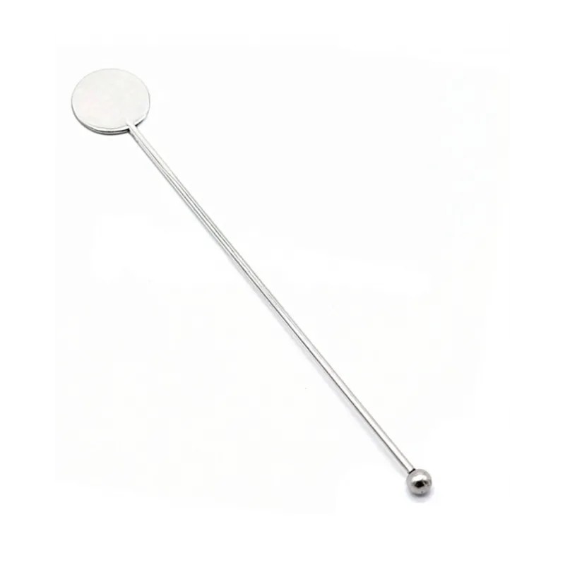 Stirrer Round in acciaio 21.5 cm set 4 pezzi