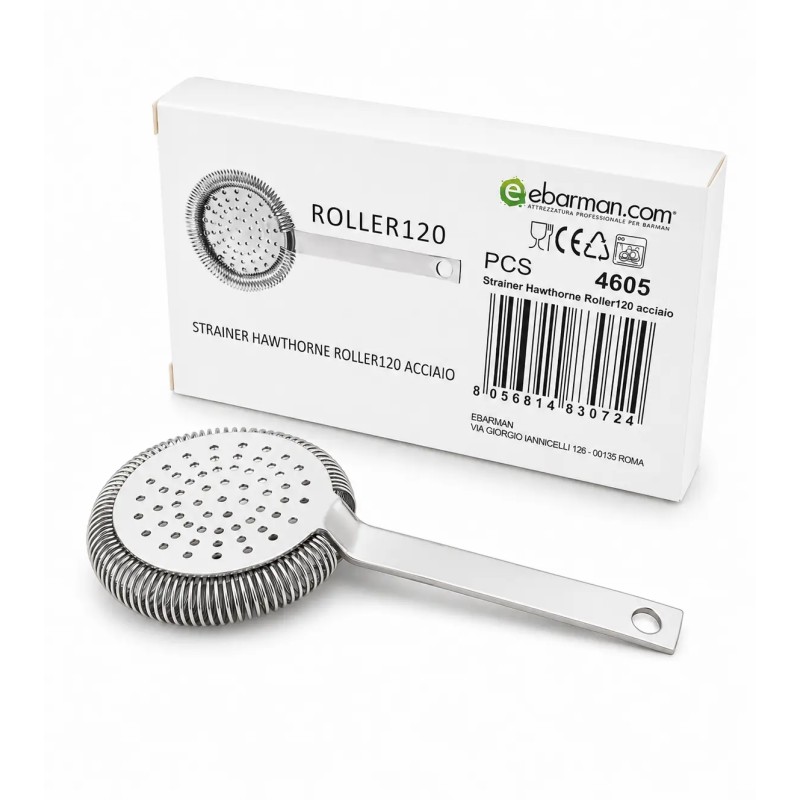 Hawthorne Strainer Roller120 acciaio