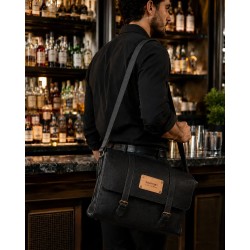 Borsa Barman Maestro in vera pelle