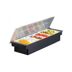 Bar Condiment holder 6 vasche