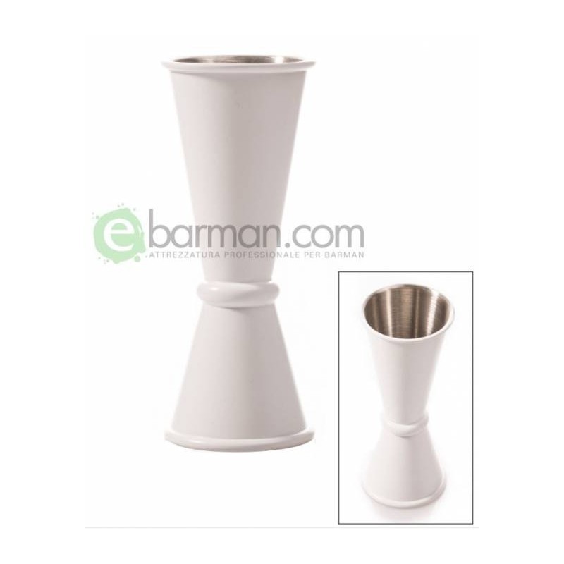 Jigger style japanese 30/45 ml Bianco
