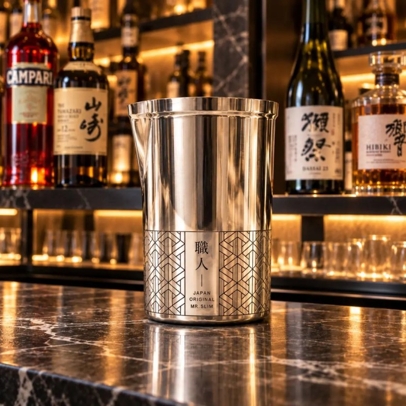 Mixing Glass Mr.Slim® Shokunin – Originale Giapponese