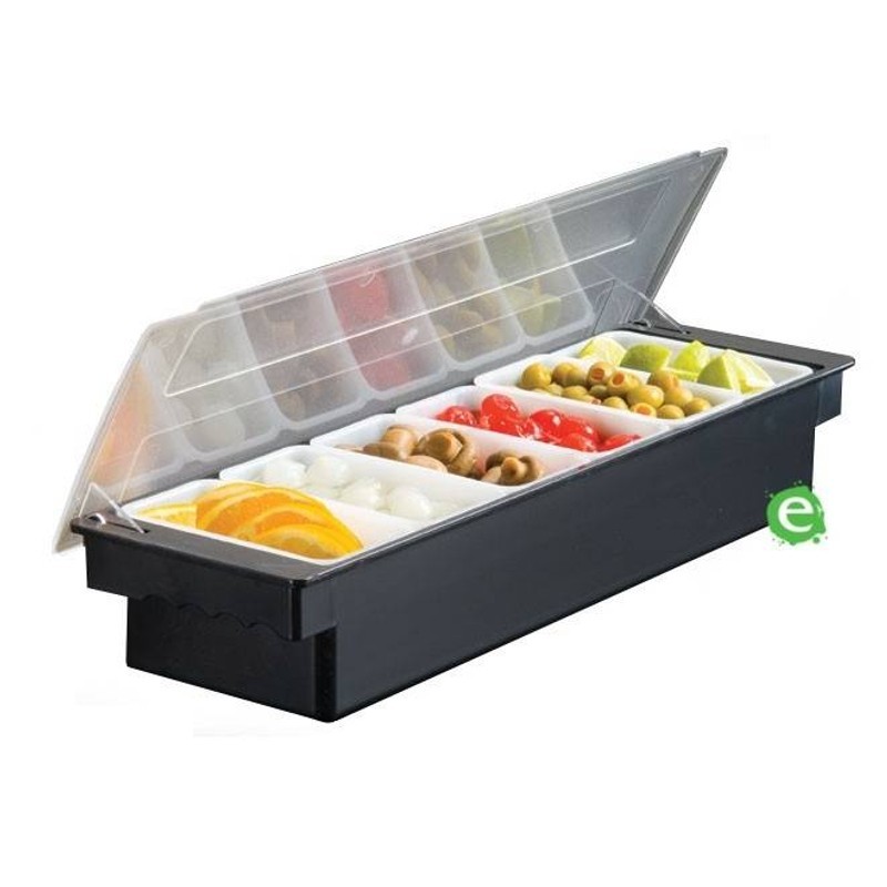 Bar Condiment holder 6 vasche