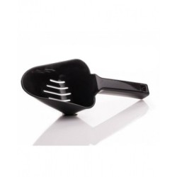 Paletta ghiaccio nera forata