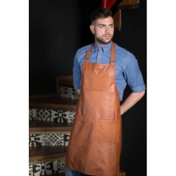 Grembiule Sienna in vera pelle