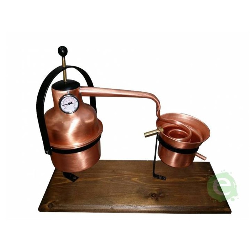 Alambicco Gin A 20 Litri In Rame Termometro Senza Termometro