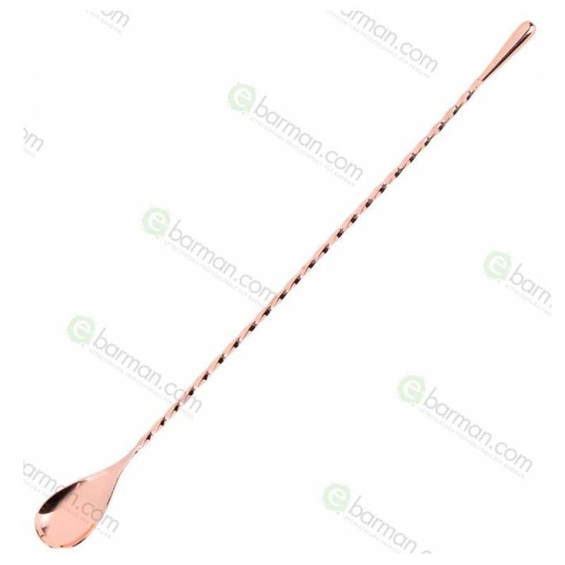 Bar spoon Steel Drop Rame 32 cm