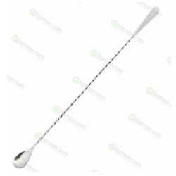 Bar Spoon Hight Twist Flat Top 40 cm