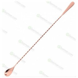 Bar spoon Flat Top Rame 40 cm