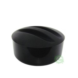 Portaghiaccio nero 12 lt con griglia interna