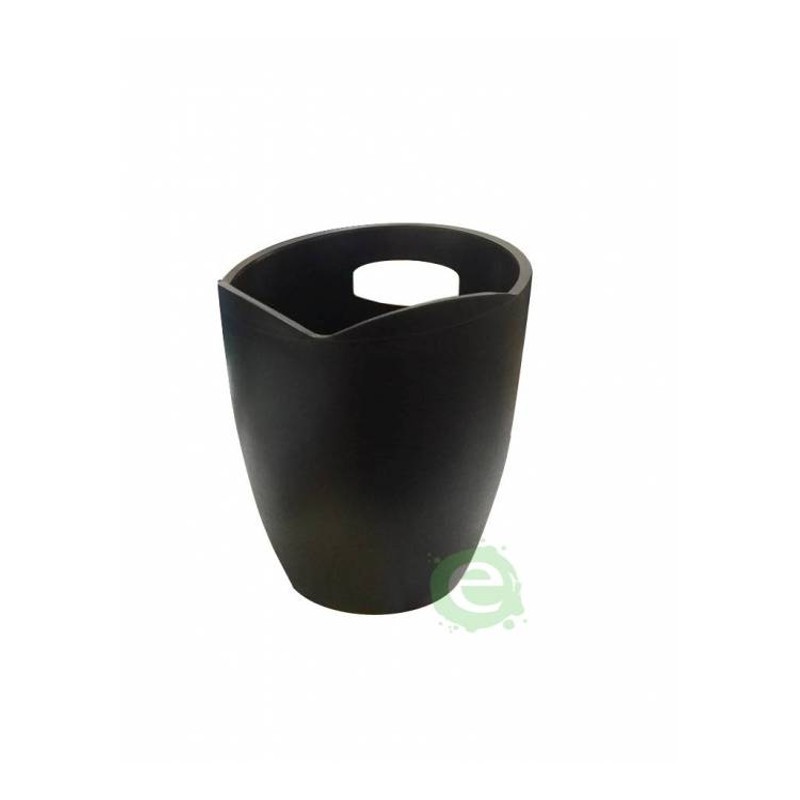 Glacette in plastica nera